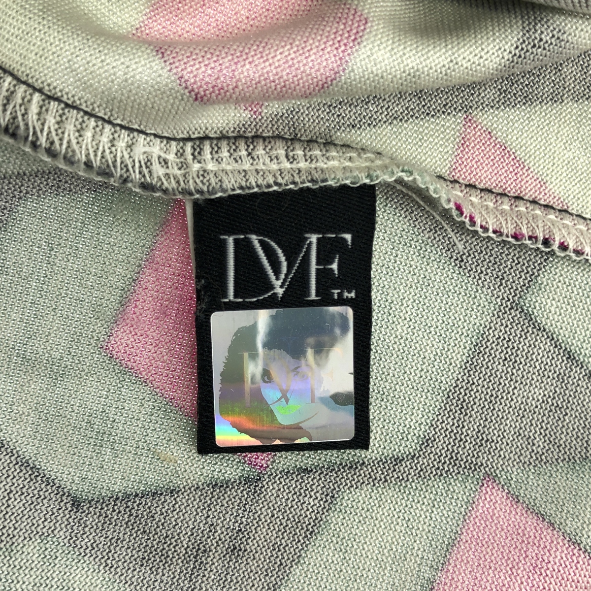 DIANE VON FURSTENBERG / ダイアンフォンファステンバーグ EMSLEY / 総柄 シルク ワンピース