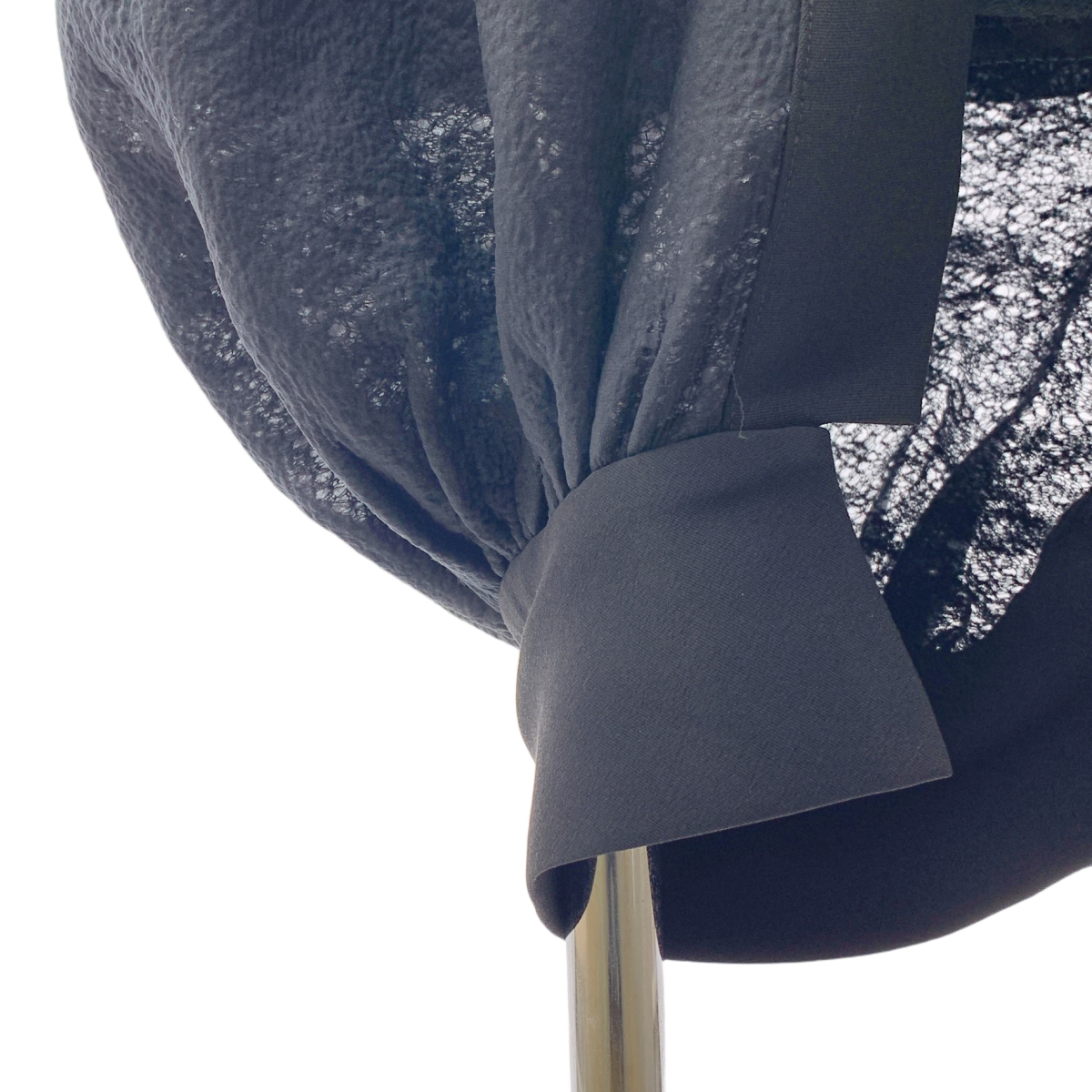 Maison Margiela / メゾンマルジェラ バックギャザー ボリューム ドレス ワンピース / 総裏地