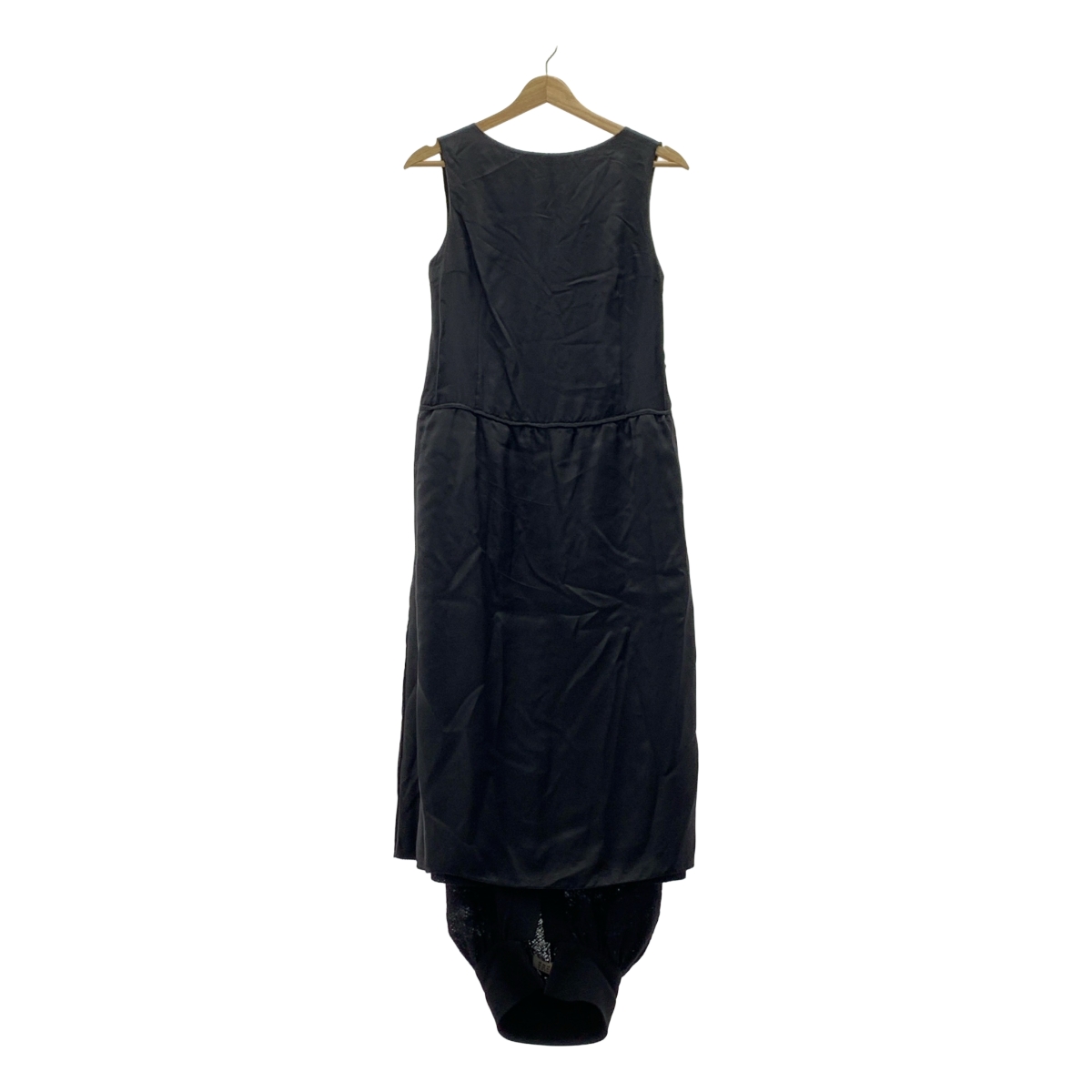 Maison Margiela / メゾンマルジェラ バックギャザー ボリューム ドレス ワンピース / 総裏地