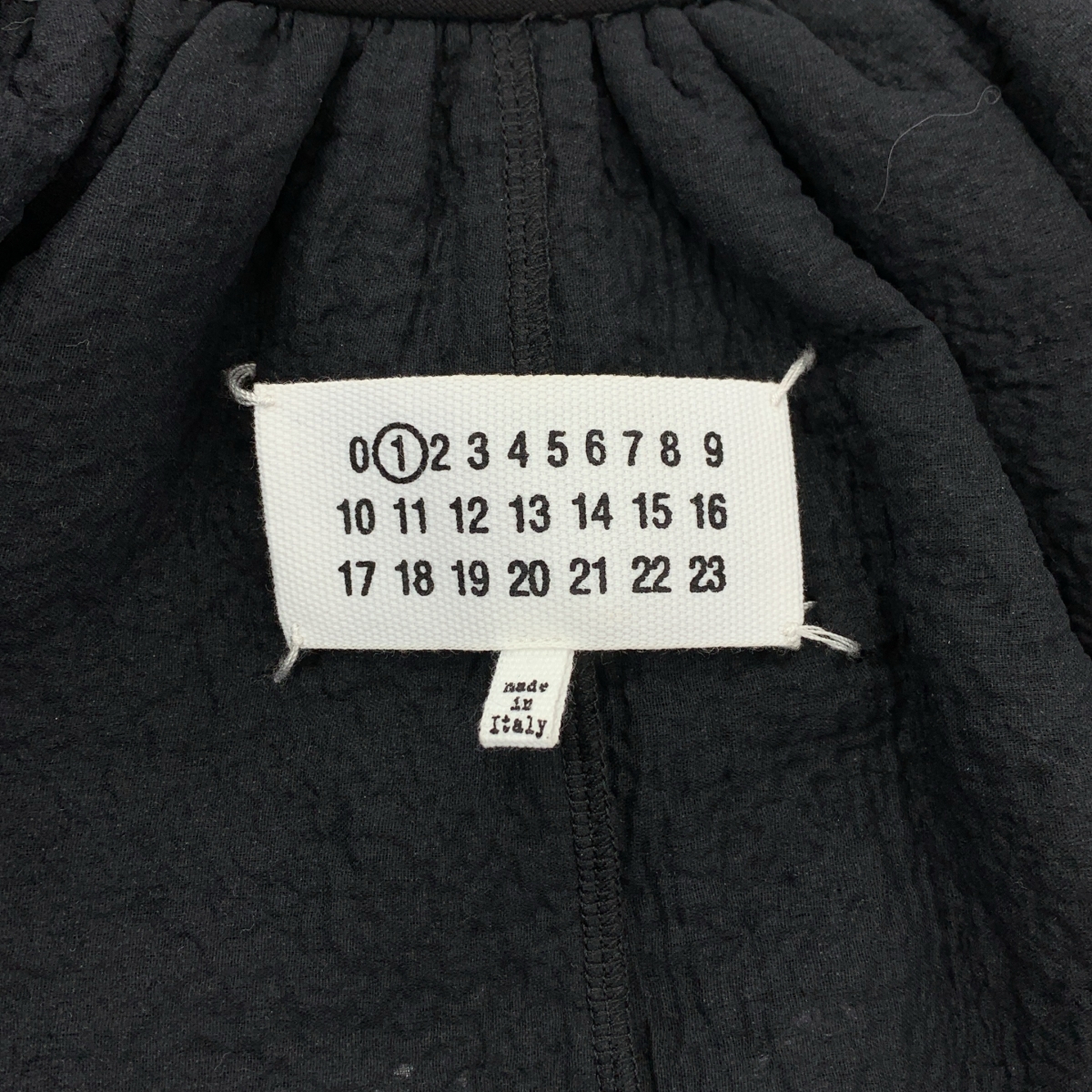 Maison Margiela / メゾンマルジェラ バックギャザー ボリューム ドレス ワンピース / 総裏地