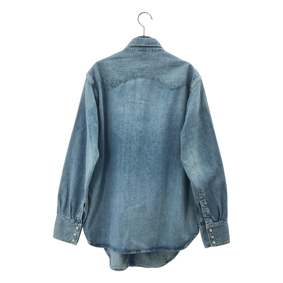 LEVI'S VINTAGE CLOTHING LVC / リーバイスヴィンテージクロージング SHORTHORN SAWTOOTH INDIGO COSMOS / オーバーシルエット ショートホーン デニム ウエスタン シャツ