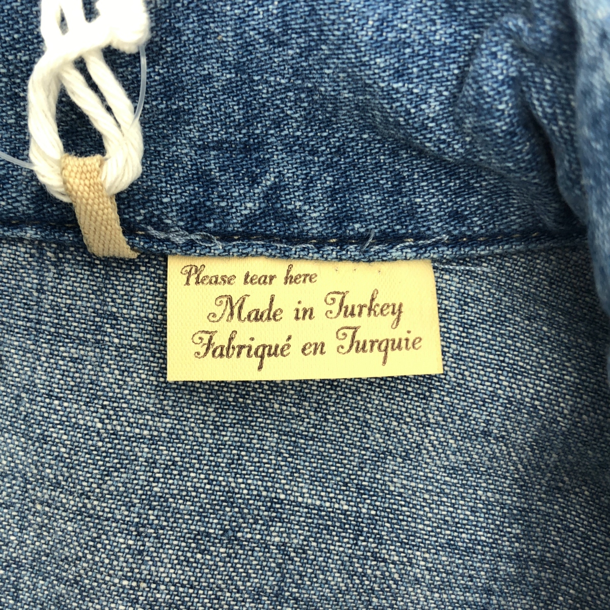 LEVI'S VINTAGE CLOTHING LVC / リーバイスヴィンテージクロージング SHORTHORN SAWTOOTH INDIGO COSMOS / オーバーシルエット ショートホーン デニム ウエスタン シャツ