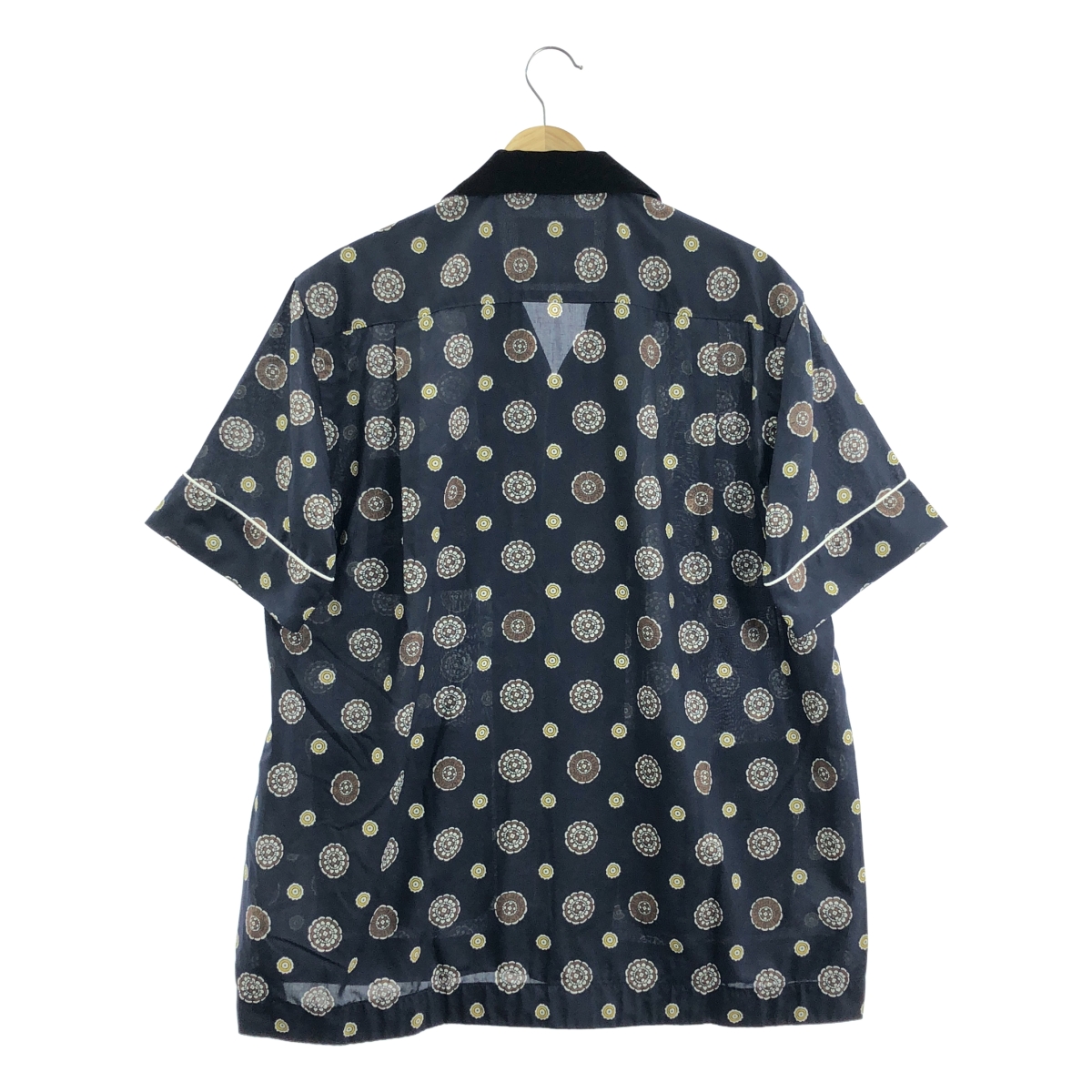 sacai / サカイ KOMON PRINT SHIRT オープンカラー 小紋柄 半袖 シャツ