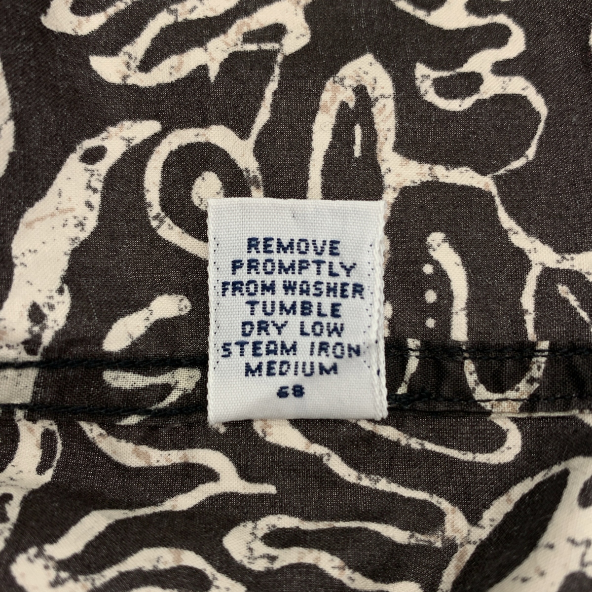 その他 ヴィンテージ CLAYTON コットン ドラゴン柄 オープンカラー 半袖シャツ