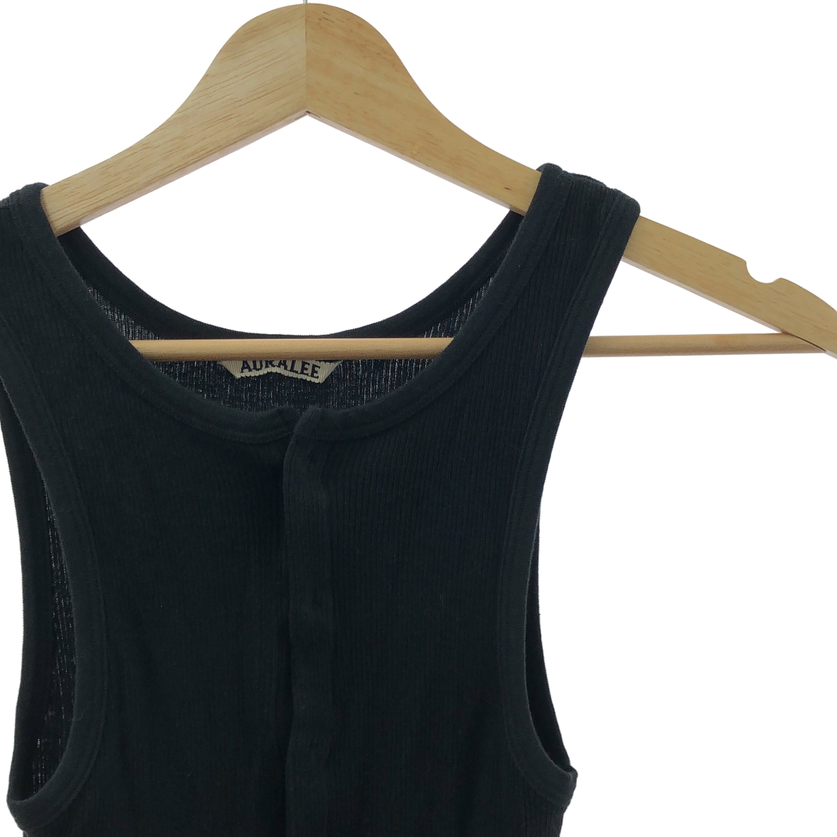 AURALEE / オーラリー ORGANIC SOFT RIB TANK TOP / リブ タンクトップ カットソー