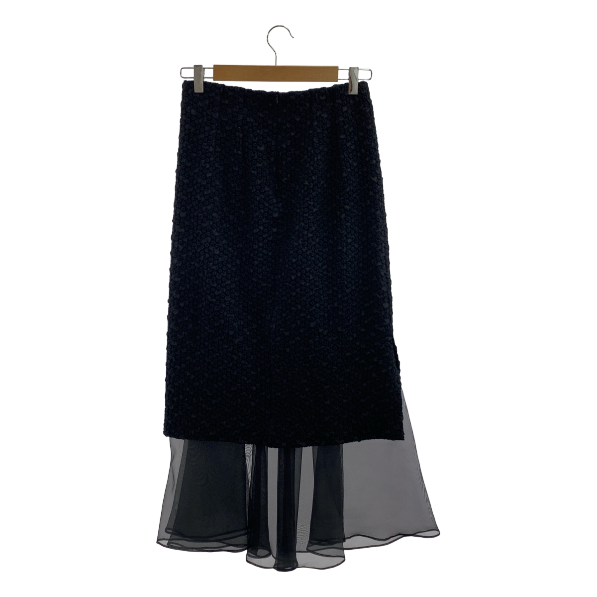 その他 オリジナル刺しゅうシースルーペンシルスカート