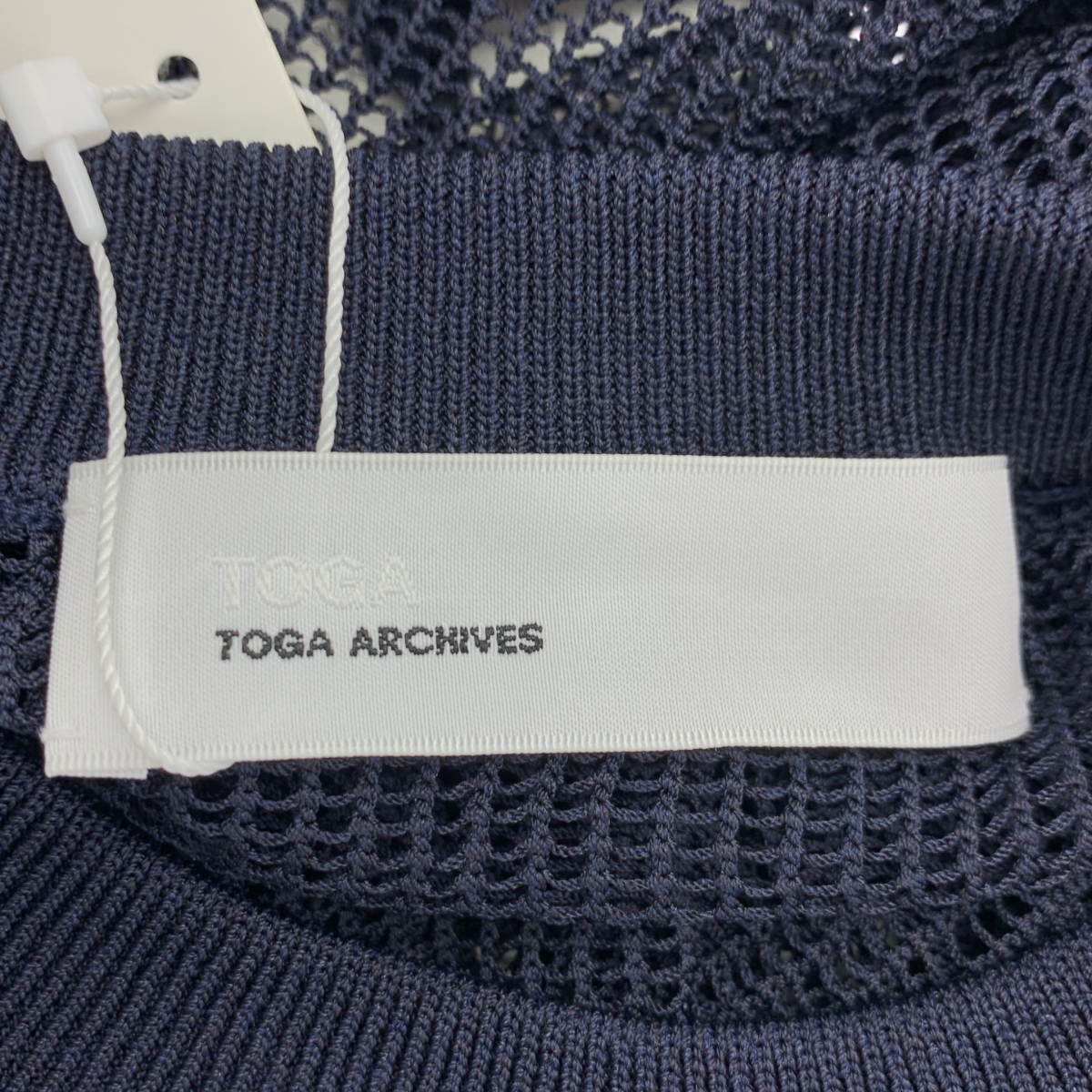 TOGA / トーガ メッシュ ニットカットソー