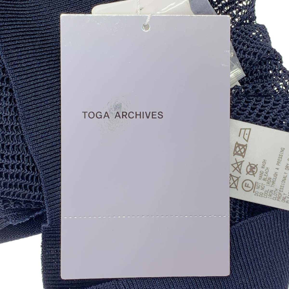 TOGA / トーガ メッシュ ニットカットソー
