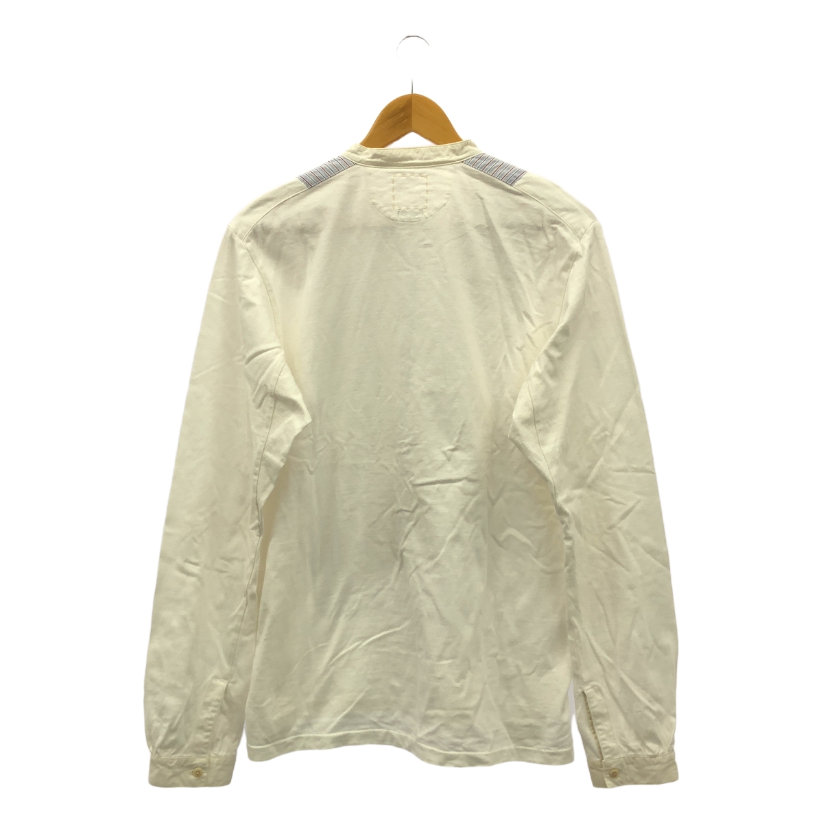 visvim / ビズビム MARCELLA KURTA SHIRT L/S / バンドカラー ストライプ カットソー