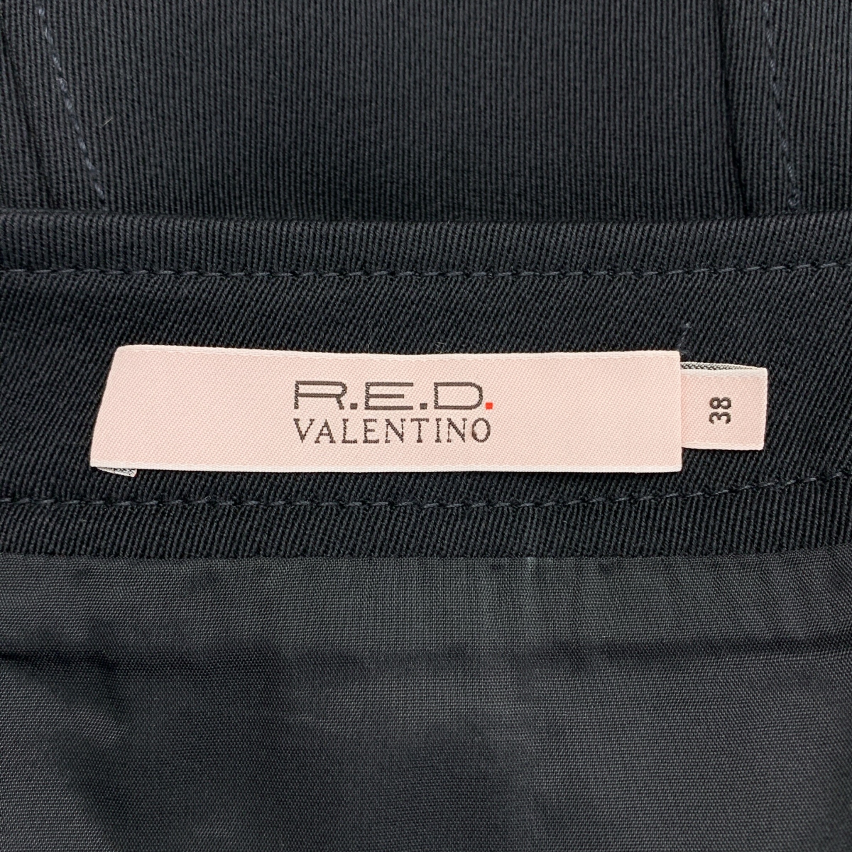 RED VALENTINO / レッドヴァレンティノ スタッズ 装飾 スリット スカート