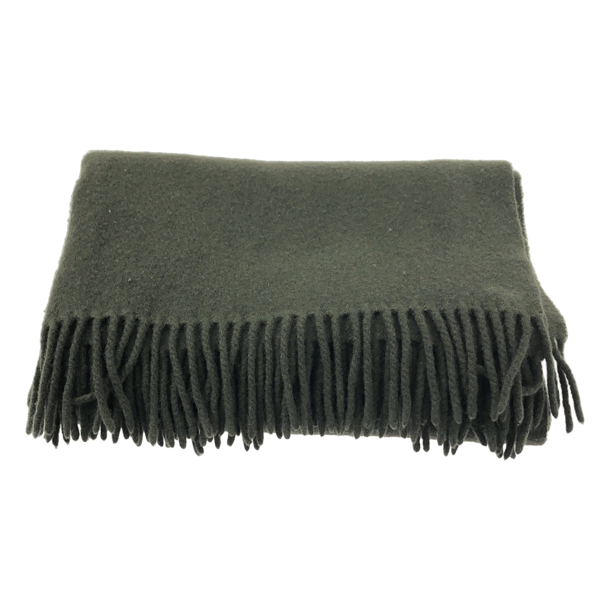 Acne Studios / アクネストゥディオズ LAMBSWOOL / ウール フリンジ 大判 ストール マフラー / ユニセックス