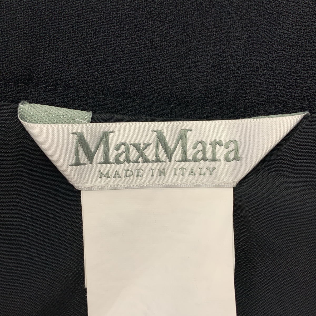 Max Mara / マックスマーラ シルク混 異素材切替 フレアスカート