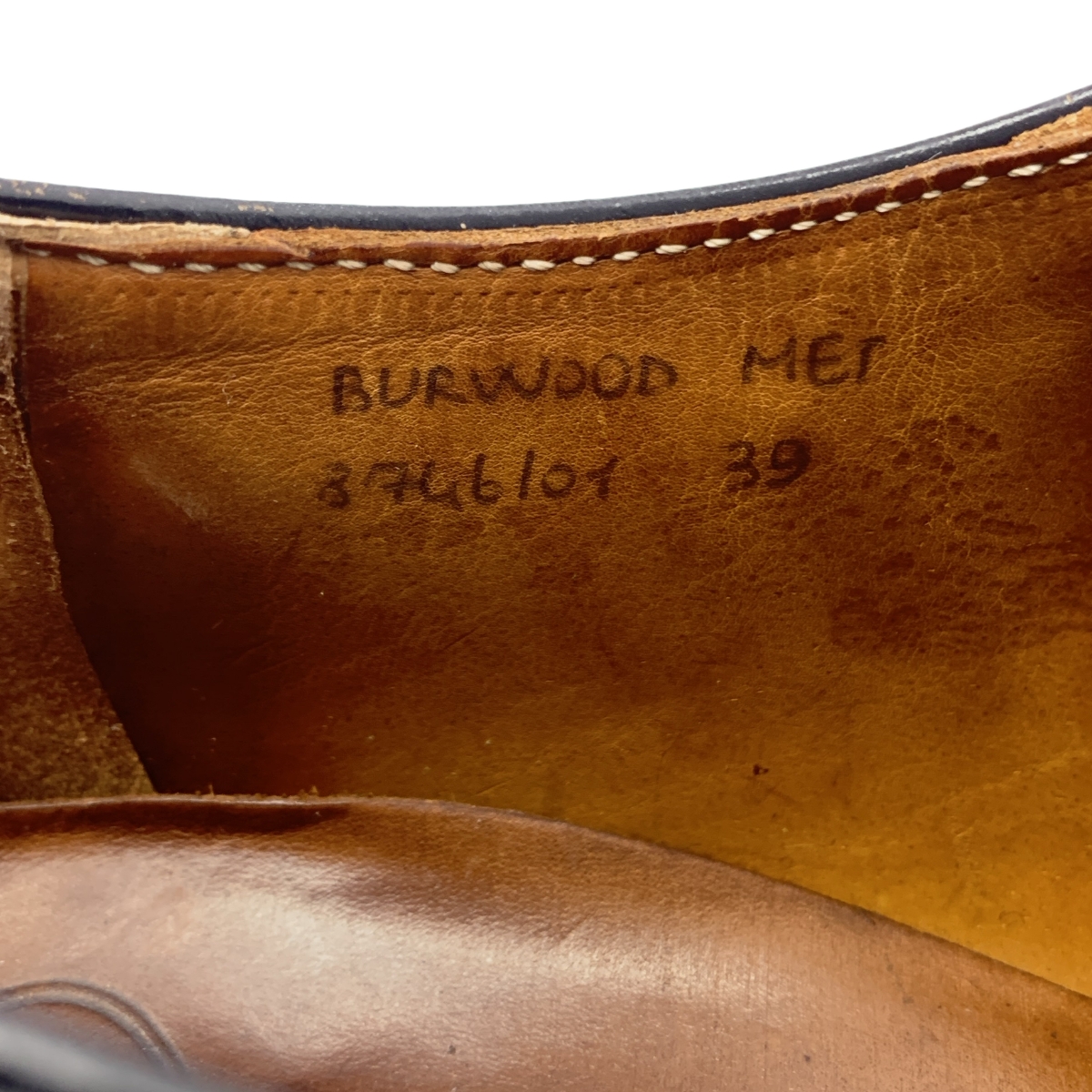 Church's / チャーチ BURWOOD MET スタッズ ウイングメダリオンチップ レザー シューズ