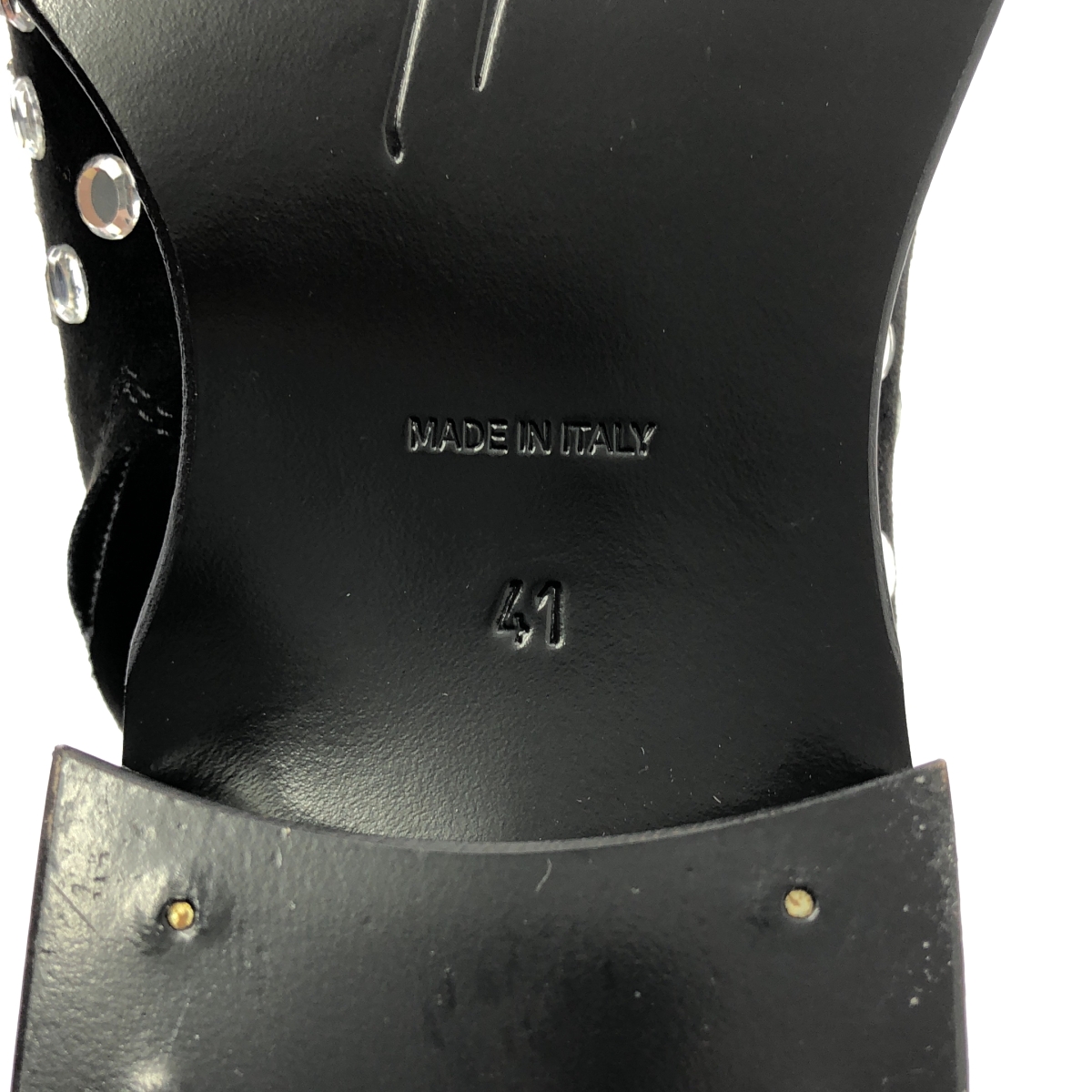 Giuseppe Zanotti / ジュゼッペザノッティ Peghasus Boot / スエード レザー 装飾 サイドジップ ショートブーツ