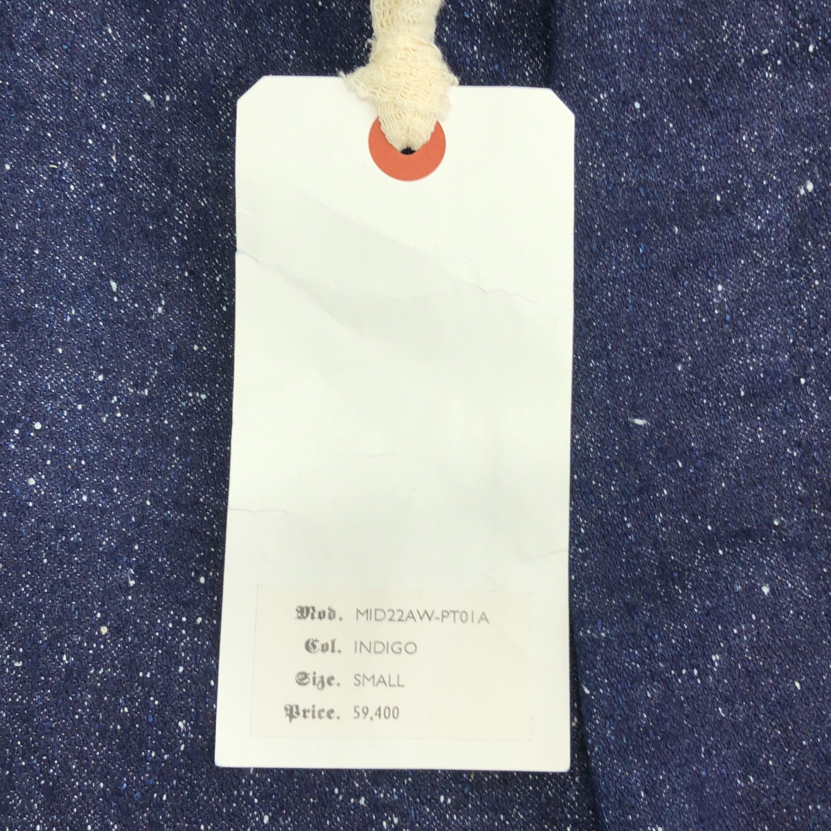 Midorikawa / ミドリカワ × NGAP /エヌジーエイピーコラボ SUSPENDER SLACKS シルク デニム サスペンダースラックス パンツ