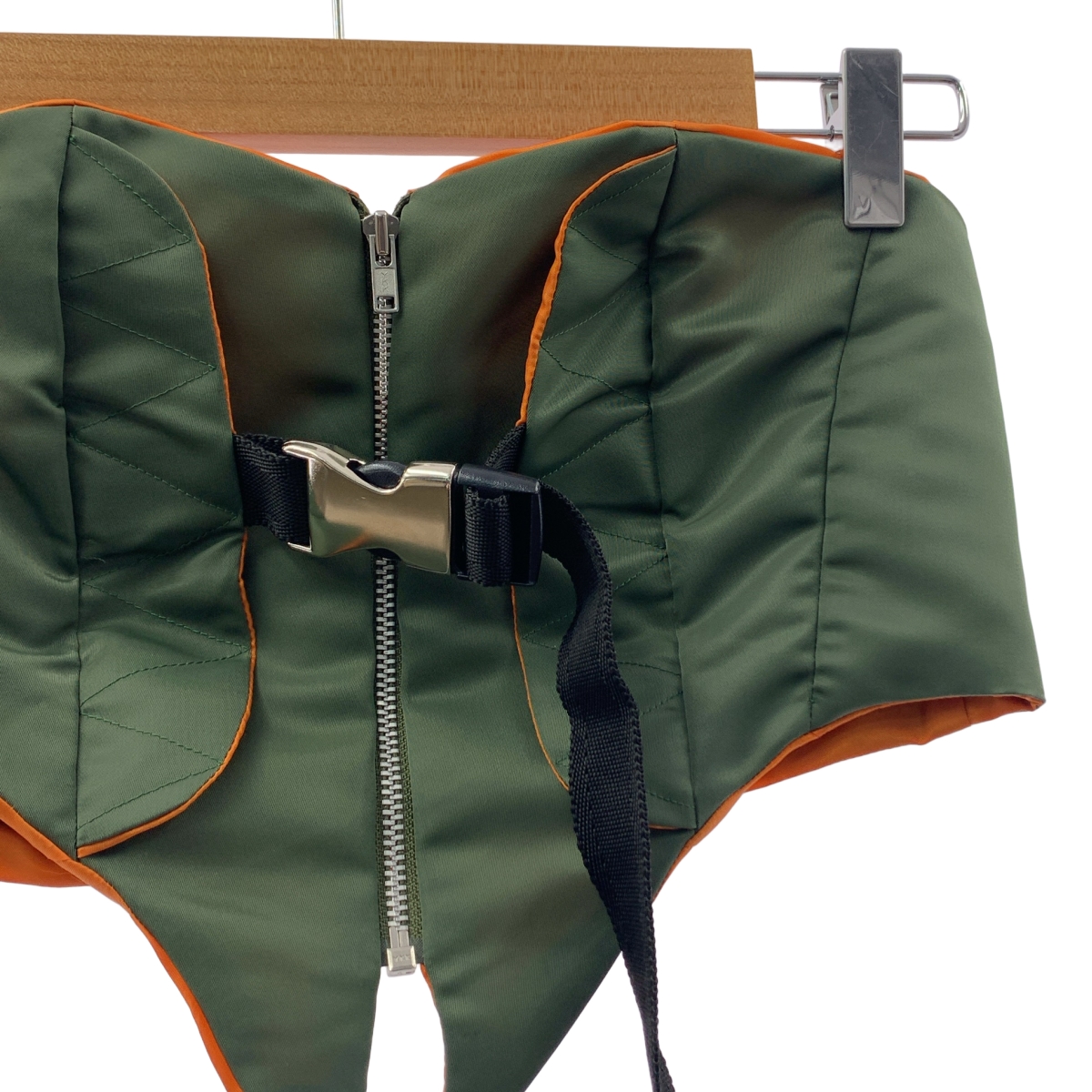 None / 【VELOURIA / ヴェローリア】 military bustier belt ミリタリー ビスチェ ベルト