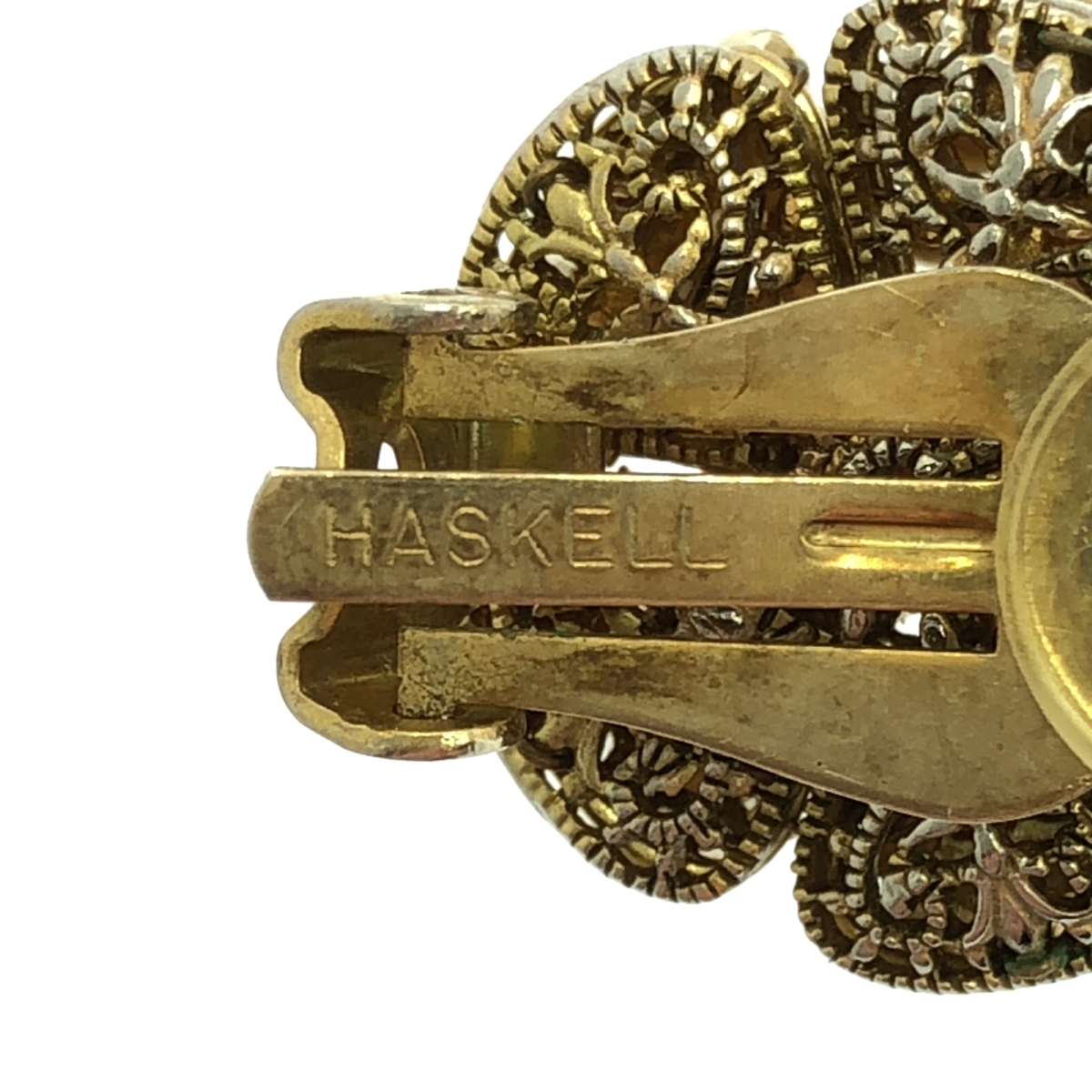 mariam haskell / ミリアムハスケル フラワー型 パール イヤリング