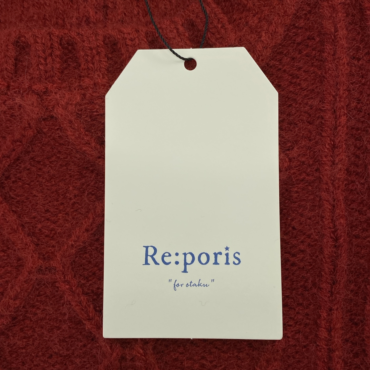 Re:poris / レポリス ウール オーバーシルエット ケーブル アラン ニット セーター