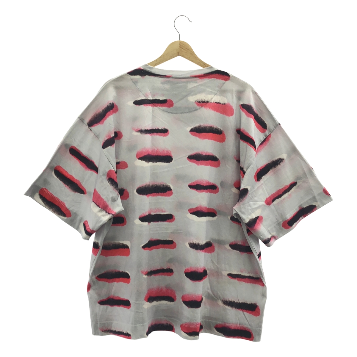 DRIES VAN NOTEN / ドリスヴァンノッテン Len Lye コットン プリント クルーネック カットソー