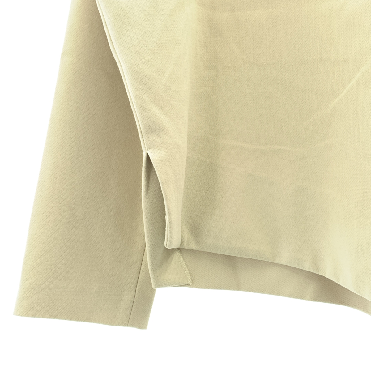 ENFOLD / エンフォルド ダブルクロス Vネック アシンメトリー プルオーバートップス