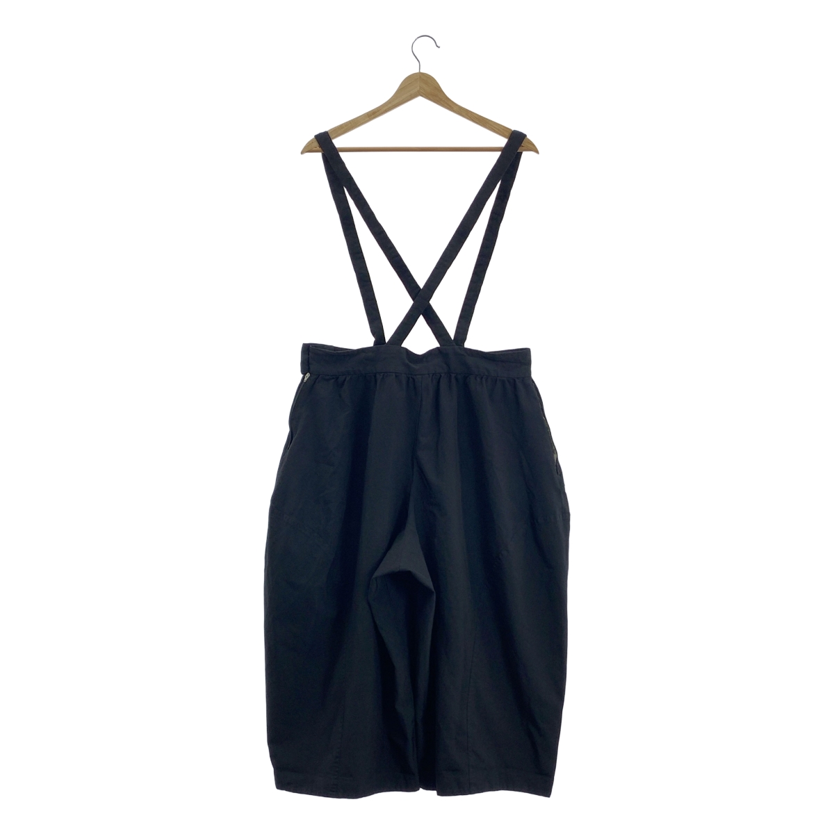 COMME des GARCONS COMME des GARCONS / コムコム ポリ吊りサロペット ボリューム ワイドパンツ