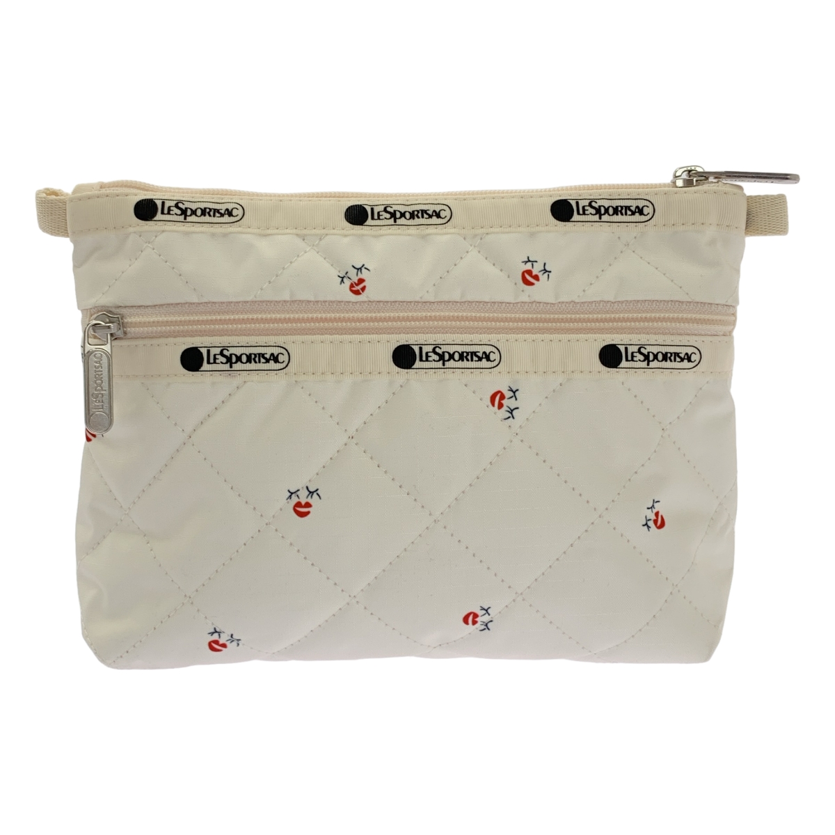 LeSportsac / レスポートサック ×Megumi Kanzaki 神崎恵 PERFECT COSME POUCH キルティング ポーチ