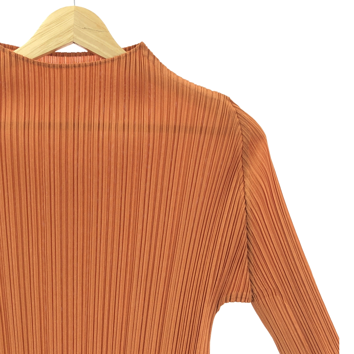 PLEATS PLEASE ISSEY MIYAKE / プリーツプリーズイッセイミヤケ 七分袖 ハイネック チュニック プリーツ カットソー