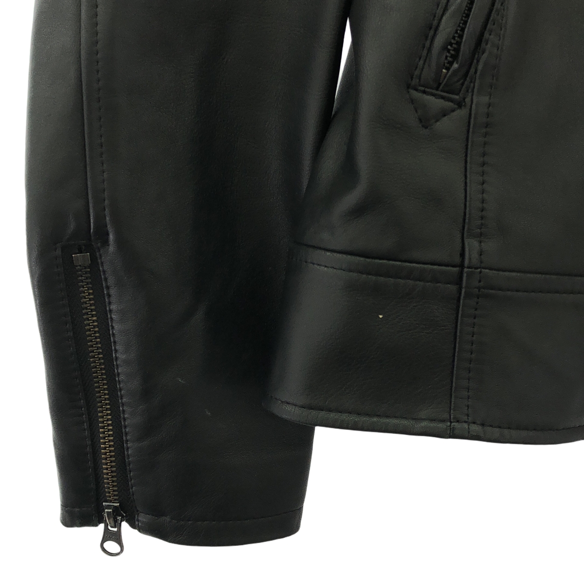 Ron Herman / ロンハーマン シープ レザー ダブル ライダースジャケット