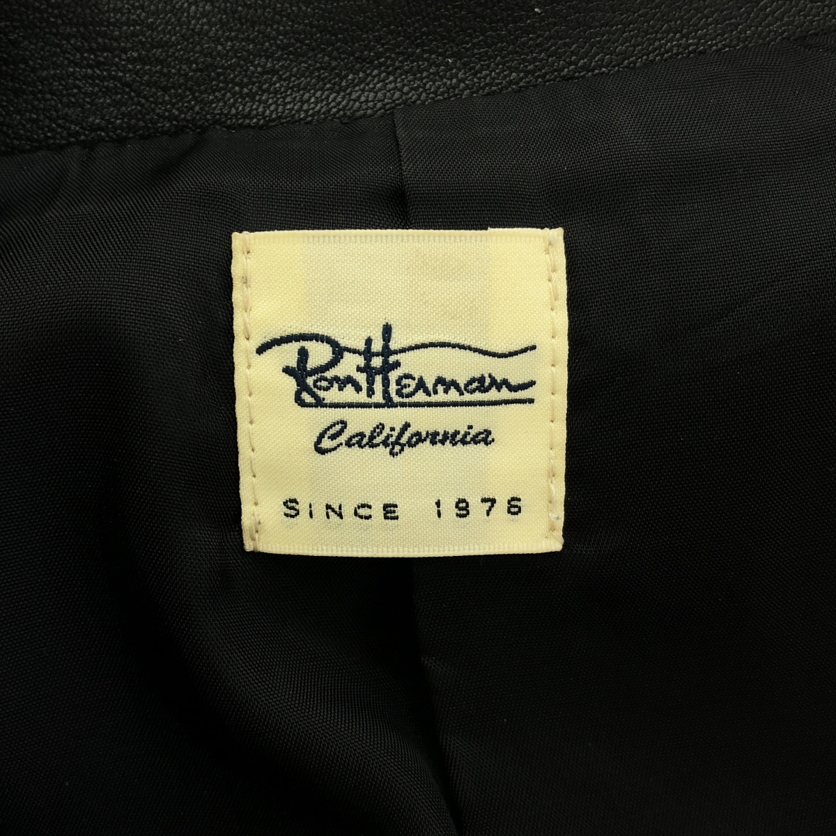 Ron Herman / ロンハーマン シープ レザー ダブル ライダースジャケット