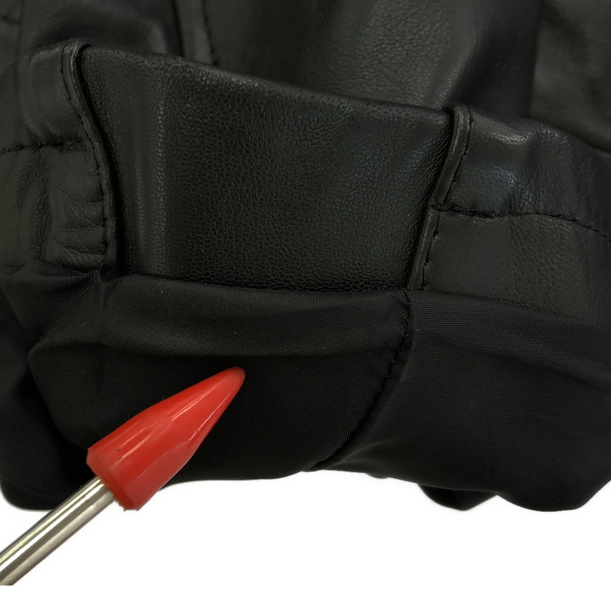 Ron Herman / ロンハーマン シープ レザー ダブル ライダースジャケット