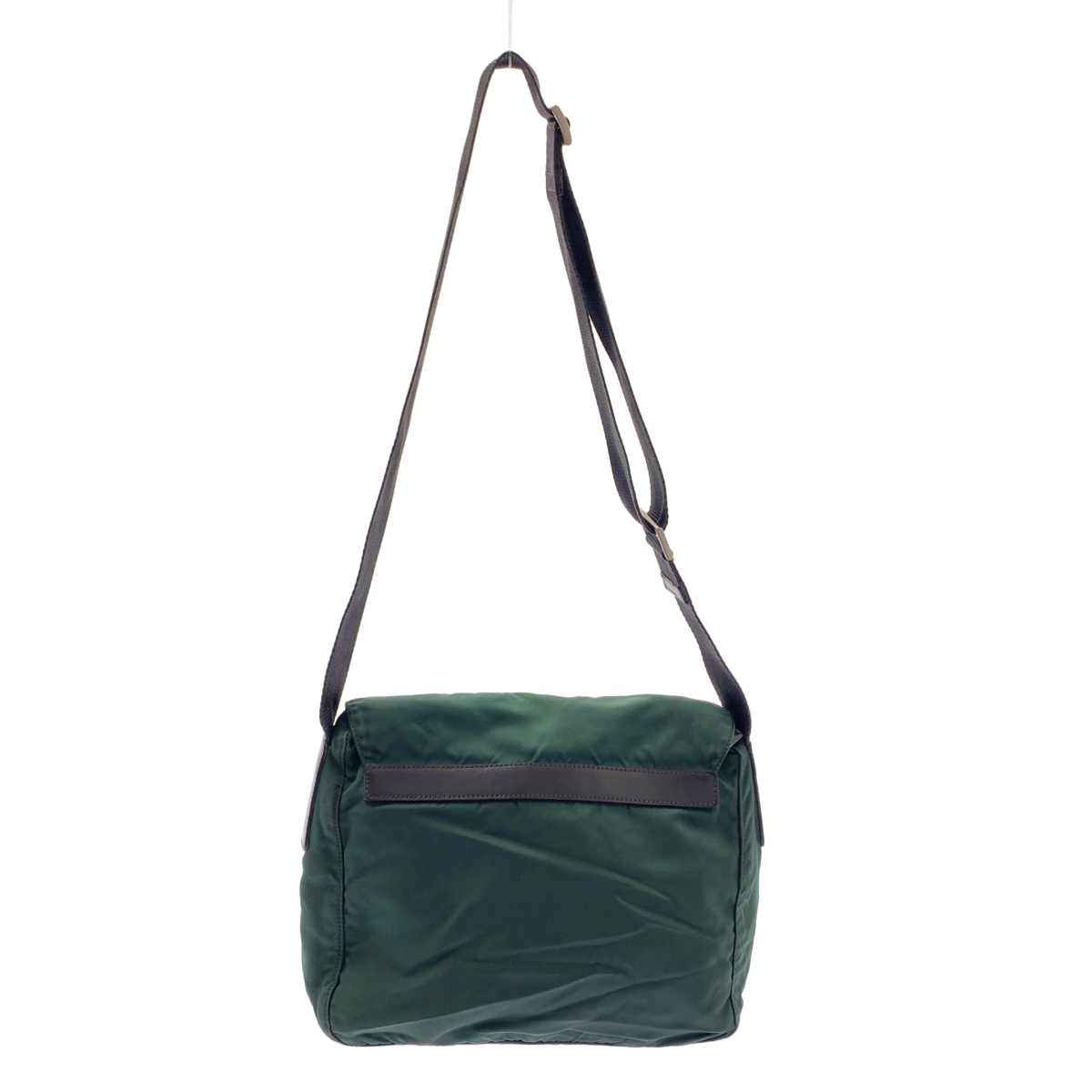 PRADA / プラダ ナイロン トライアングルロゴプレート メッセンジャーバッグ