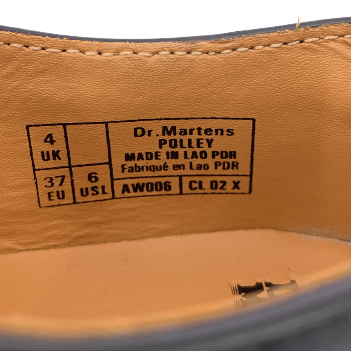 Dr.Martens / ドクターマーチン POLLEY / Tバー レザー シューズ 革靴