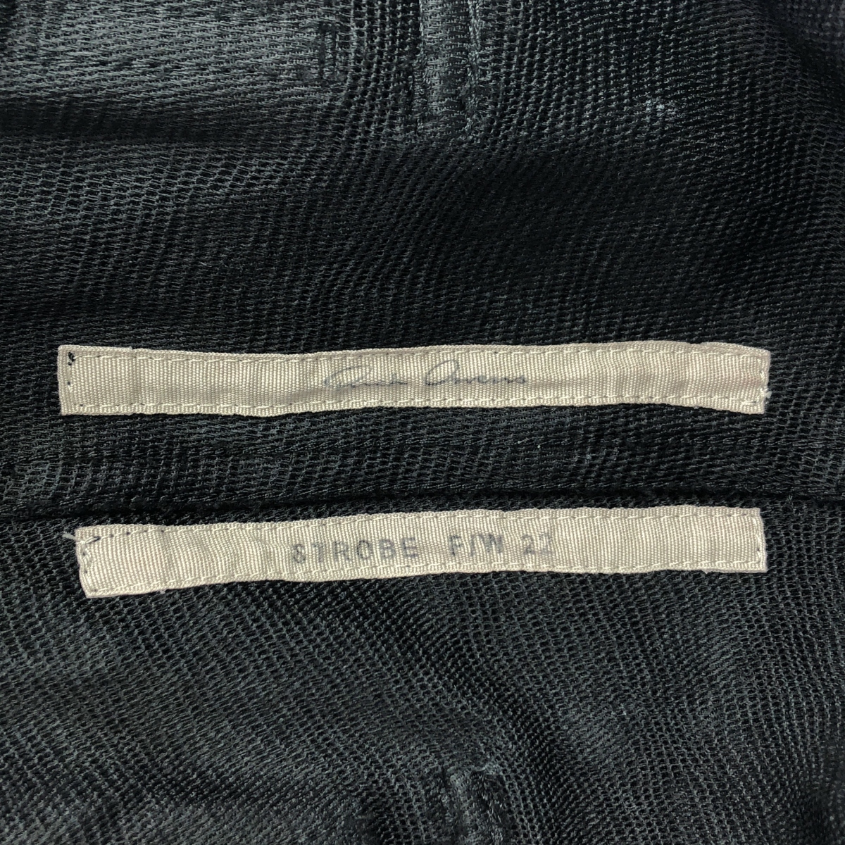 Rick Owens / リックオウエンス GETH BELAS ゲスベラ / ドローストリング ワイドパンツ