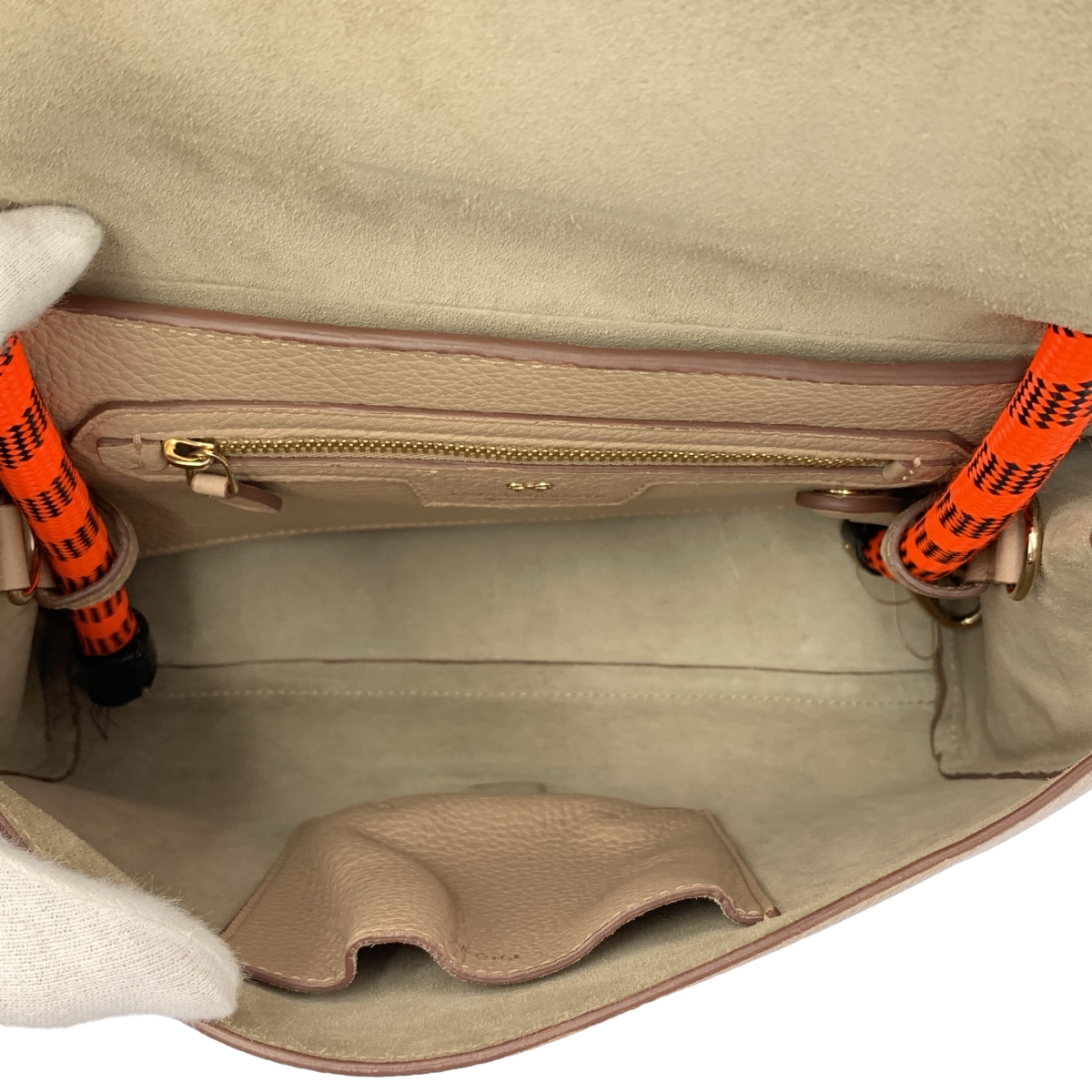 ANYA HINDMARCH / アニヤハインドマーチ BATHURST バサースト 2Way レザー ロープハンドル ショルダー トートバッグ