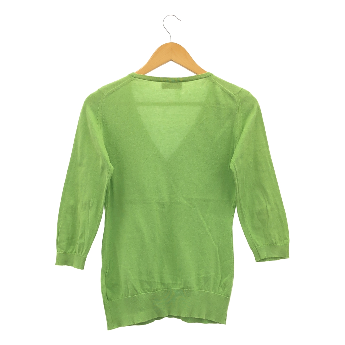 JOHN SMEDLEY / ジョンスメドレー コットンニット 七分袖 カーディガン