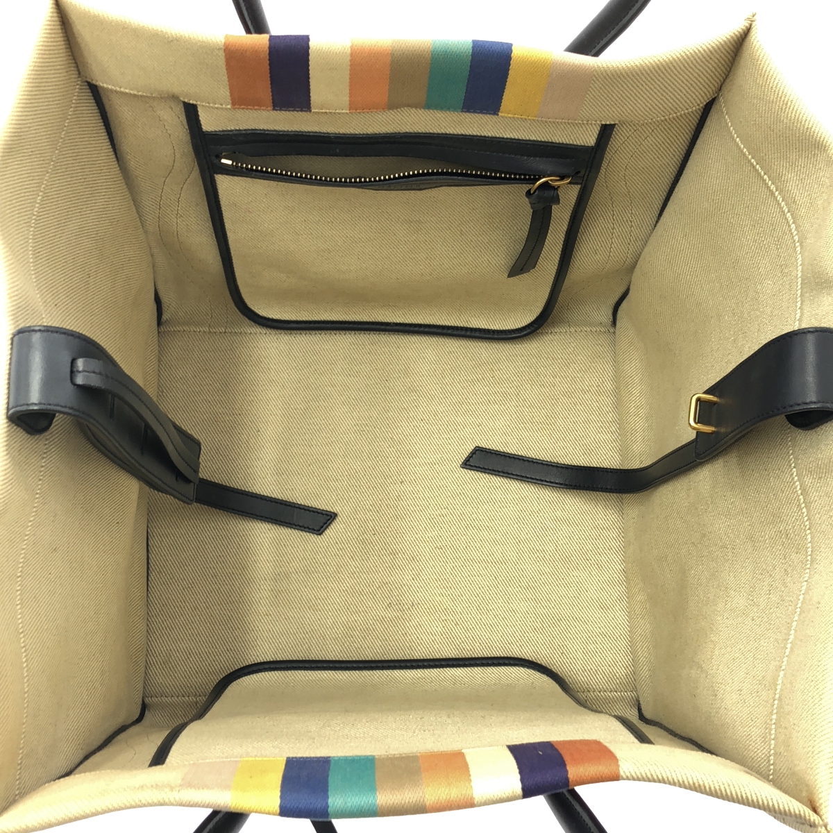 CELINE / セリーヌ by Phoebe Philo フィービー / ラゲージ ファントム テキスタイル ミディアム ハンドバッグ