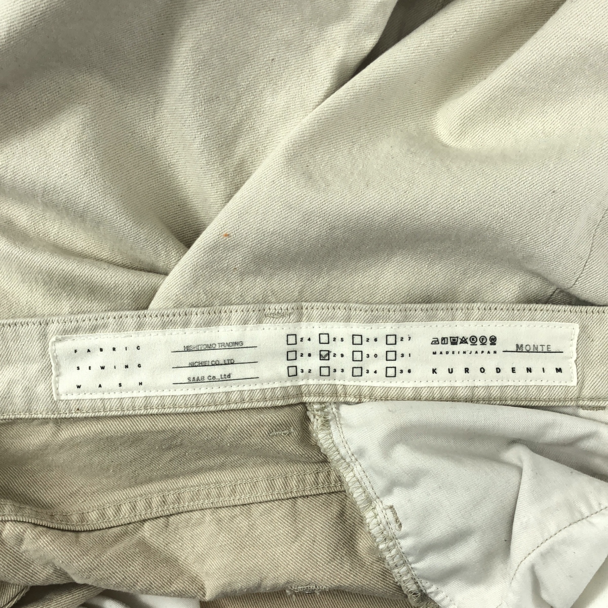 KURO / クロ DENIM / カットオフ デニムパンツ