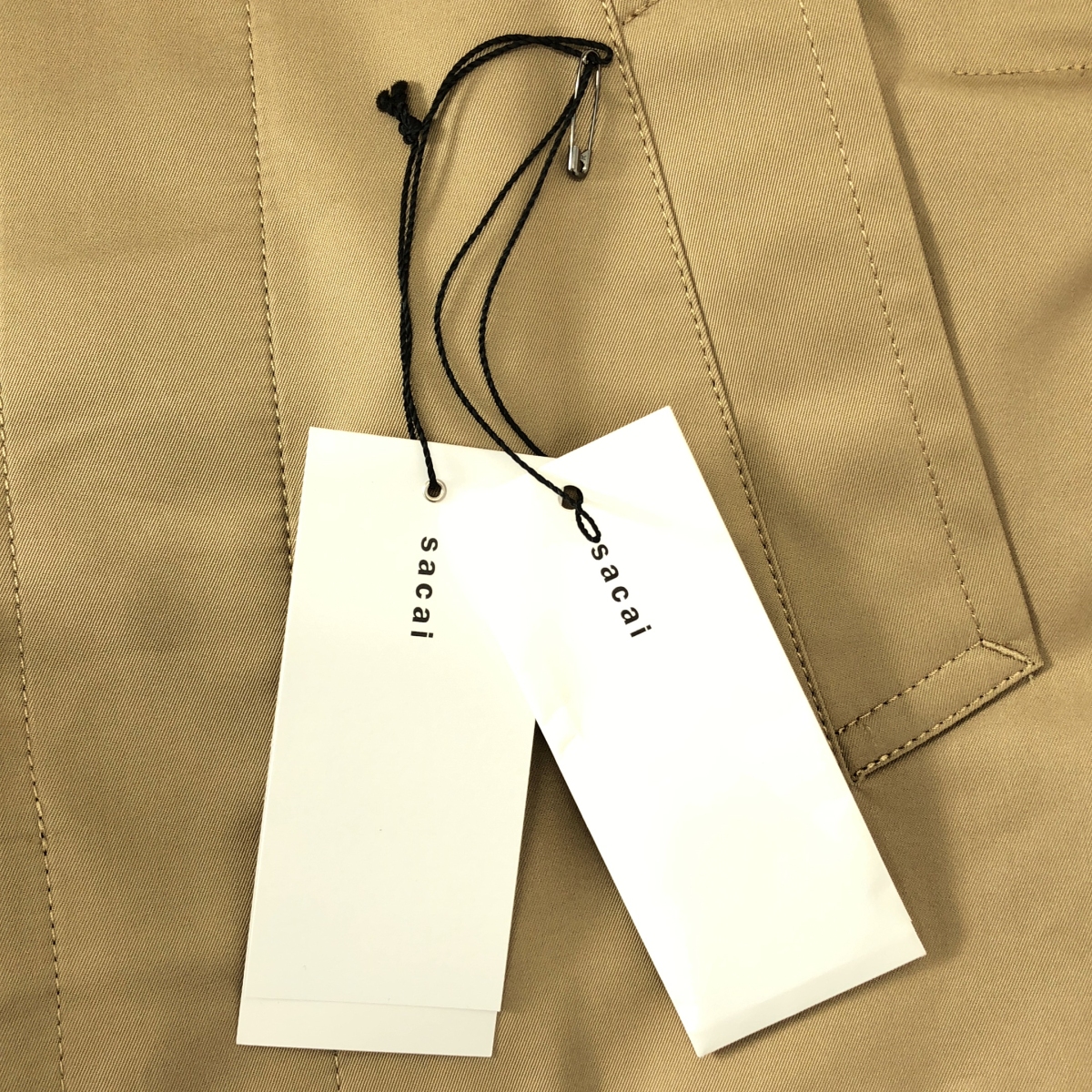 sacai / サカイ ナイロンツイル ドッキング ジャケット