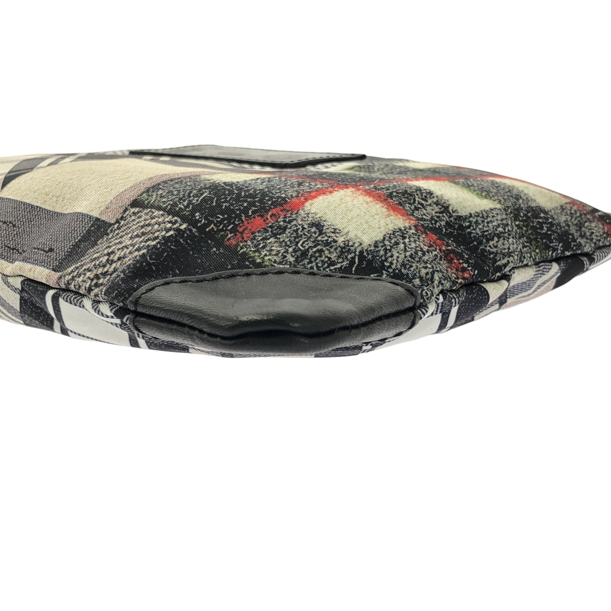 Pierre-Louis Mascia / ピエールルイマシア × Felisi / フェリージ 総柄 ロゴレザーパッチ ポーチ