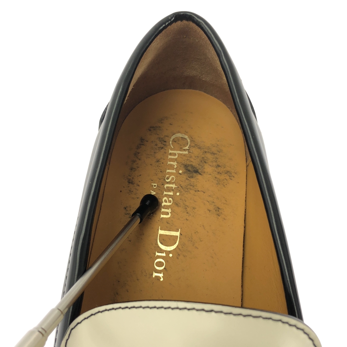 Christian Dior / クリスチャンディオール Dior Boy ディオールボーイ バイカラー レザーローファー