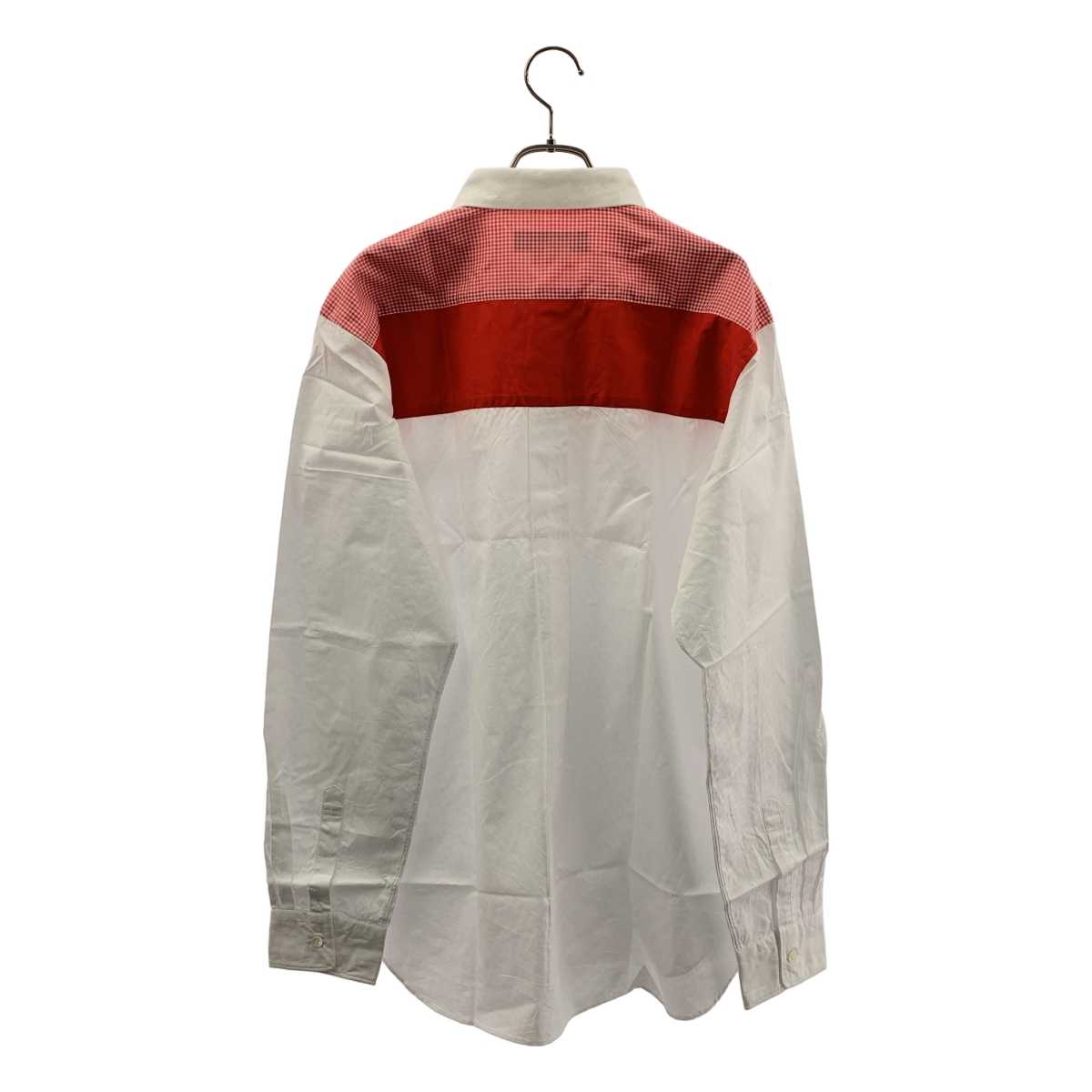 COMME des GARCONS HOMME DEUX / コムデギャルソンオムドゥ 製品加工 コットン 切替 シャツ