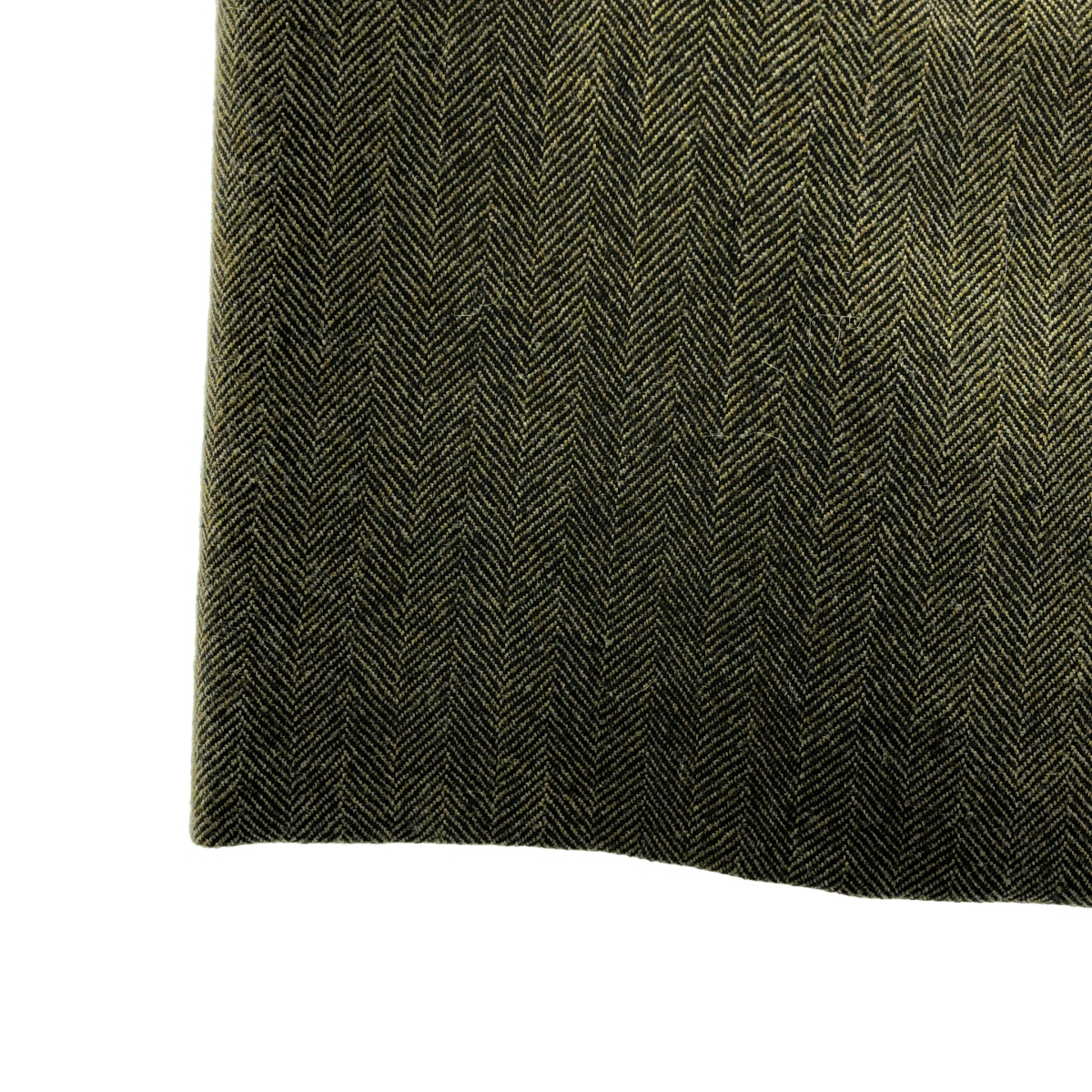 GUCCI / グッチ ウール ヘリンボーン スリット スカート