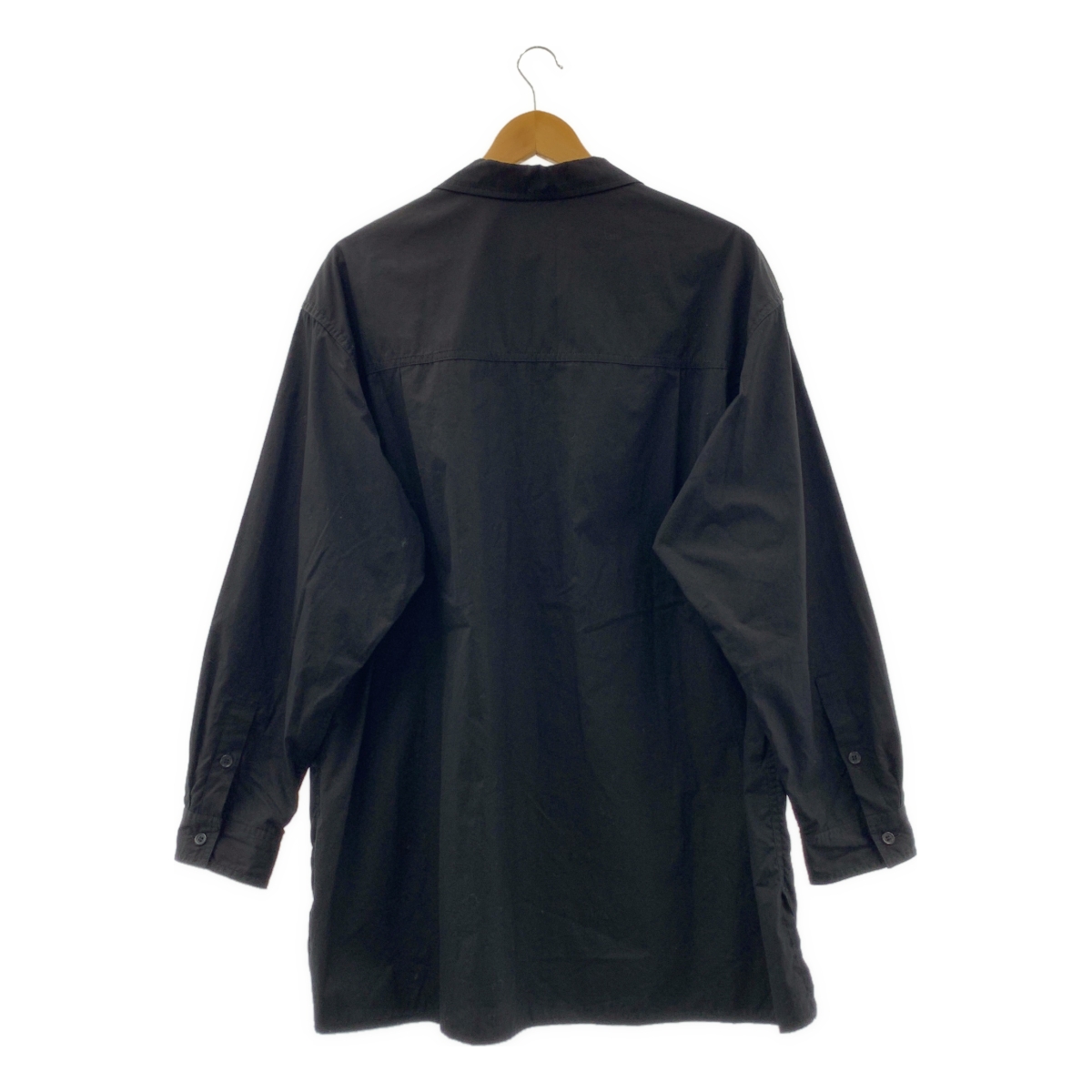 YOHJI YAMAMOTO POUR HOMME / ヨウジヤマモトプールオム CHAIN STITCH BROAD 3PKT SHIRT コットン シャツ