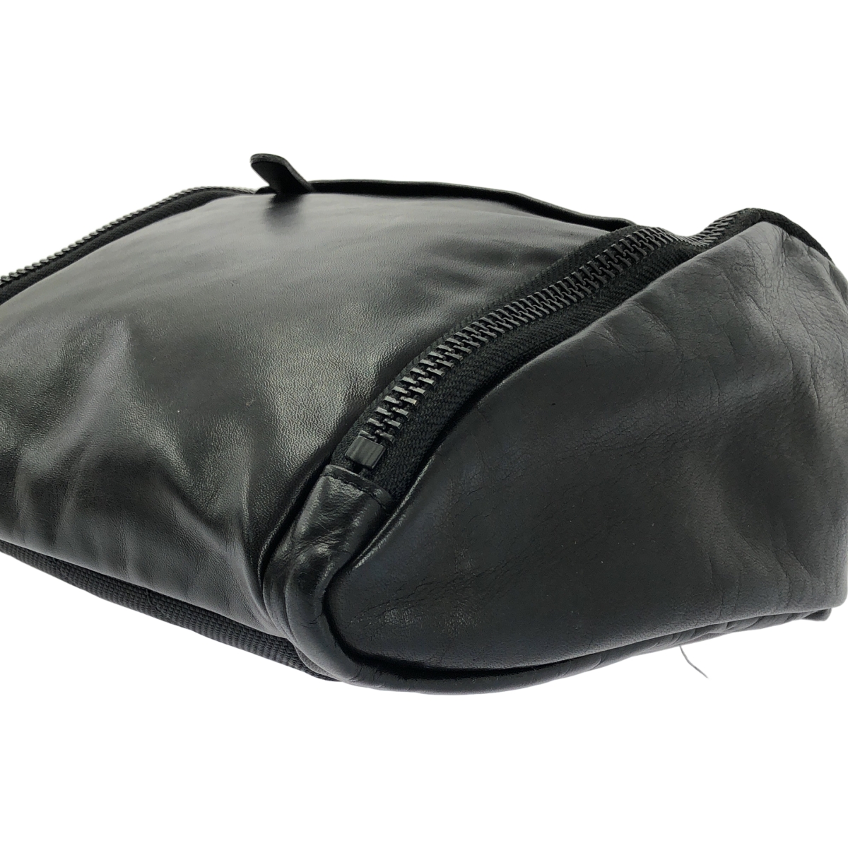 YOHJI YAMAMOTO POUR HOMME / ヨウジヤマモトプールオム SCRATCHED HORSE LEATHER SHOULDER BAG ホースレザー ショルダーバッグ