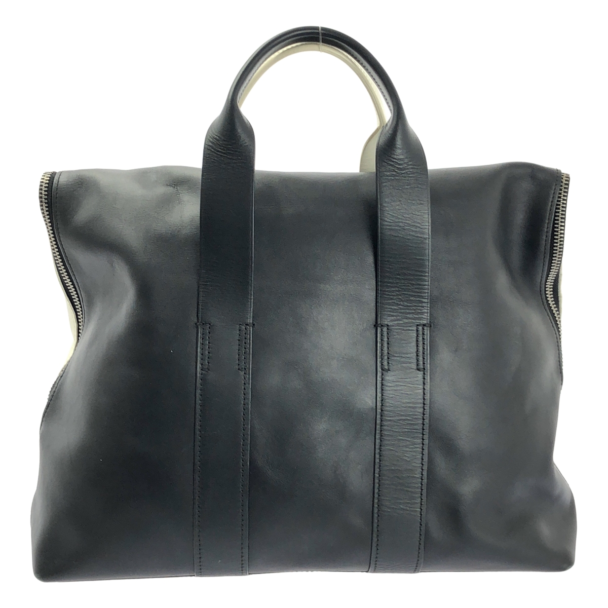 3.1 Phillip Lim / スリーワンフィリップリム レザー バイカラー ジップ トートバッグ