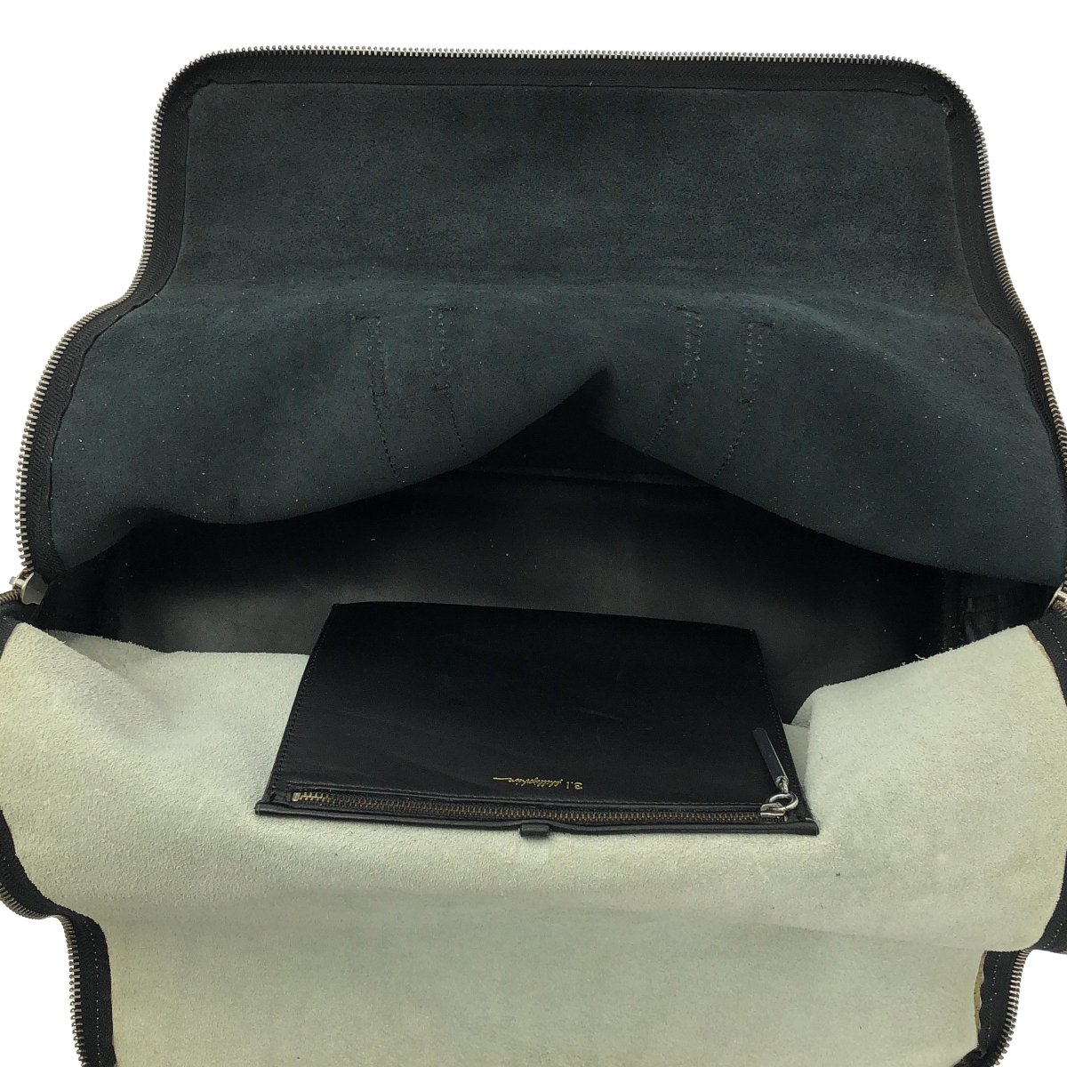 3.1 Phillip Lim / スリーワンフィリップリム レザー バイカラー ジップ トートバッグ