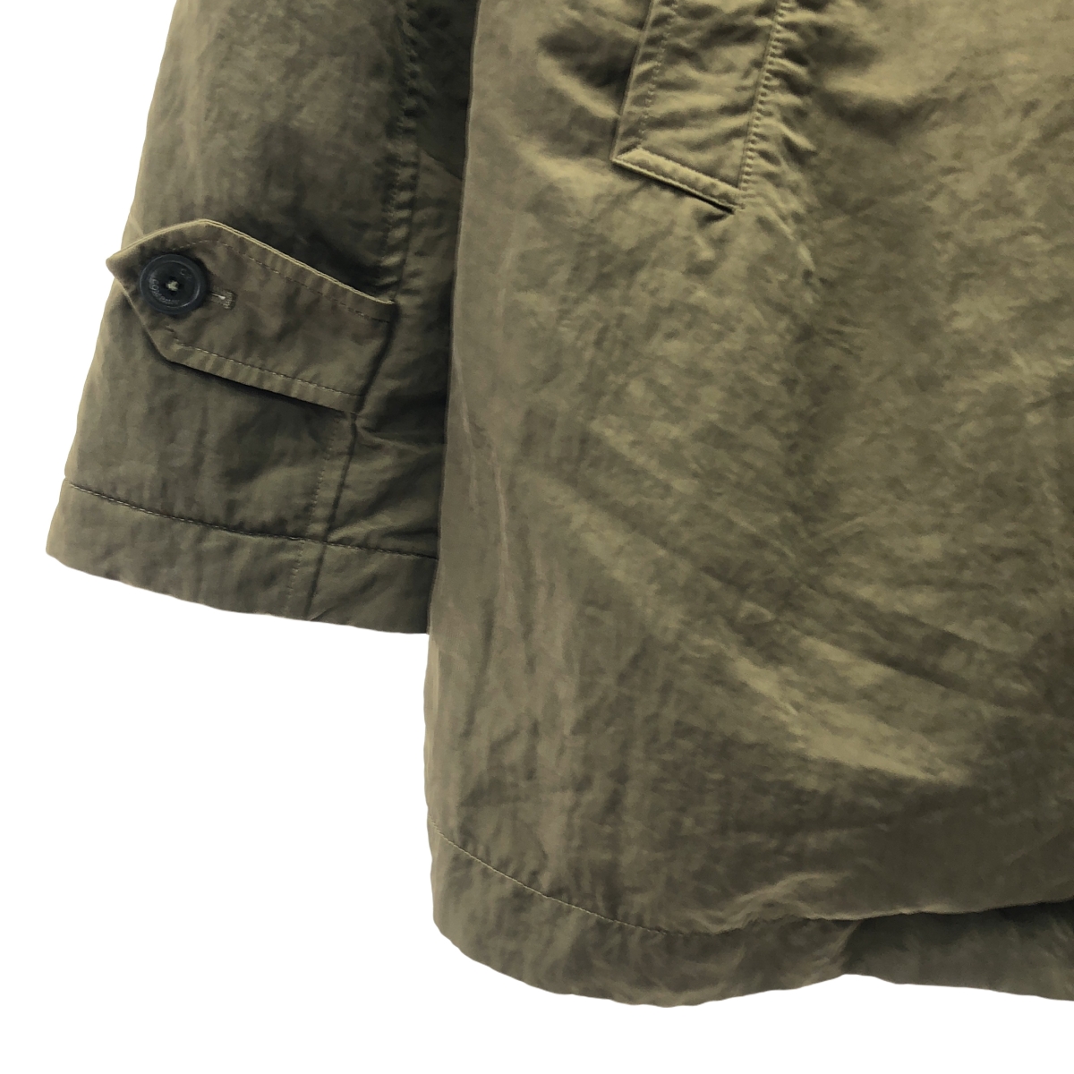 C.P. COMPANY / シーピーカンパニー NYLON B. 中綿キルティングライニング ナイロン ステンカラーコート