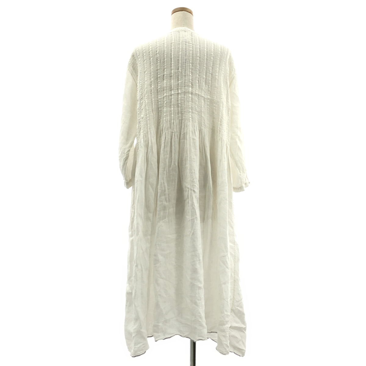 maison de SOIL / メゾンドソイル リネン ピンタック ワンピース