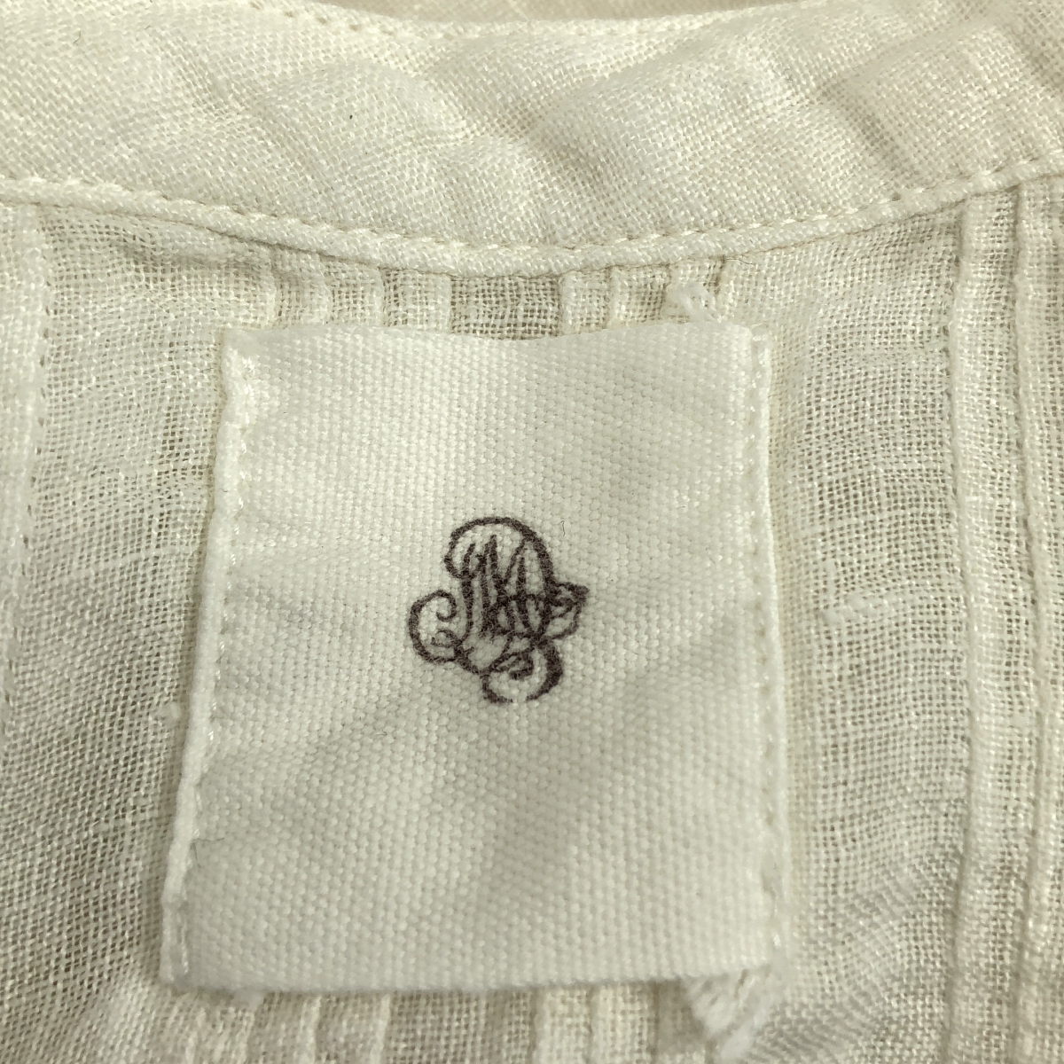 maison de SOIL / メゾンドソイル リネン ピンタック ワンピース