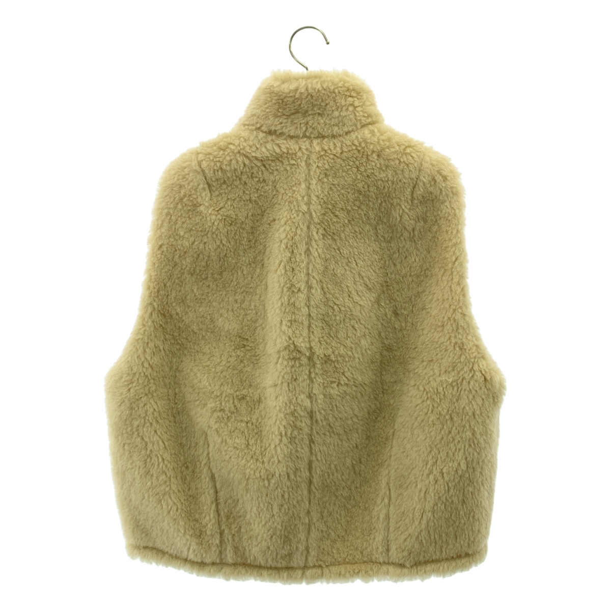 AURALEE / オーラリー SHETLAND WOOL BOA ZIP VEST シェットランドウール ジップ ボアベスト